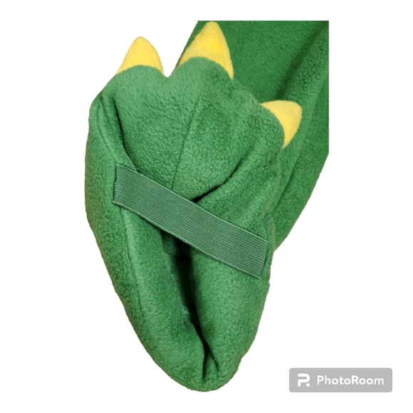 Old Navy Green and Purple Plush Dragon Halloween Dress Up 2Pc Costume - Picture 8 of 9